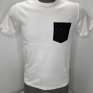 Coach Essential Pocket T-Shirt White Men’s XL